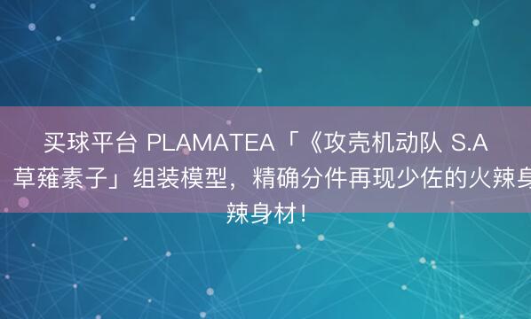 买球平台 PLAMATEA「《攻壳机动队 S.A.C.》草薙素子」组装模型,精确分件再现少佐的火辣身材!